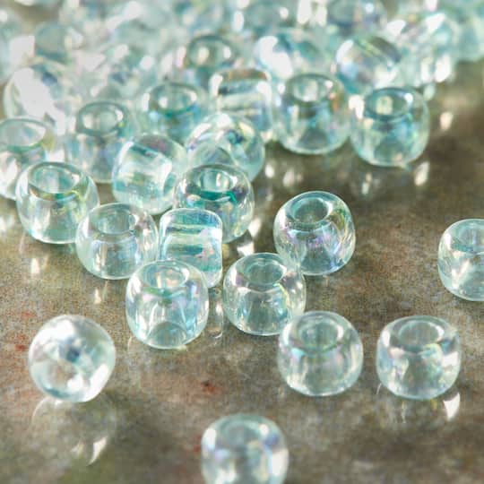 12 Pack: Toho® Dyed Rainbow Blue Japanese Glass Seed Beads, 6/0